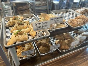 Pastries, danishes, coffee cakes (I didn’t get a picture of the cookies, cupcakes, cake slices, dessert cups etc.  at Minglewood Bake Shop in Richmond