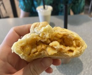 mac n cheese pastry   at Minglewood Bake Shop in Richmond