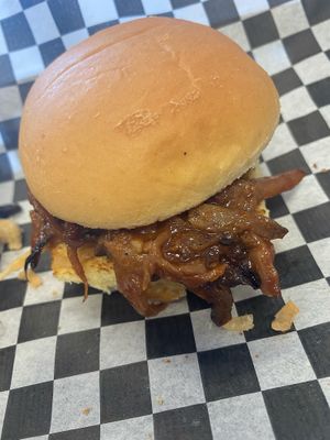 BBQ Pulled Mushroom at The Corner Kitchen in Concord