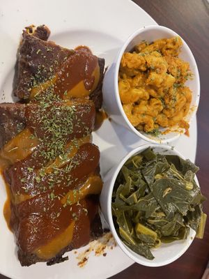 Rib dinner   at KraVegan in Jacksonville