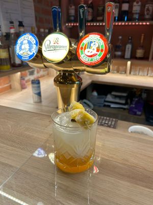 Mango Maharaja cocktail at The South Indian in Gothenburg