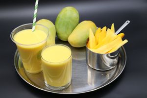Mango Lassi at Hungry Beast in East London