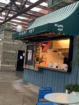 Outside  at Plant Joy in Charlotte