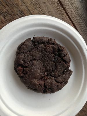 Double chocolate cookie - so soft at Plant Joy in Charlotte