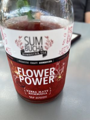 I loved the kombucha too!  at Plant Joy in Charlotte