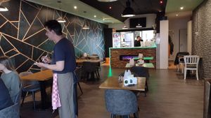 Inside at Vegan Food Bar in Almere