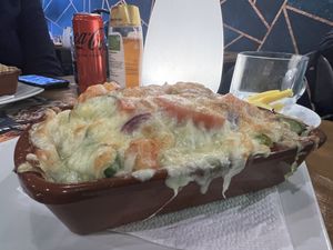 Kapsalon dönner   at Vegan Food Bar in Almere