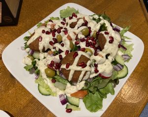 Falafel salad: quite nice at Vegan Food Bar in Almere