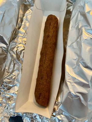 Frikandel: quite good  at Vegan Food Bar in Almere