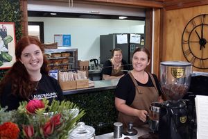 The Ladies working hard in the white waratah cafe  at Australian Wildlife Sanctuary in Bargo