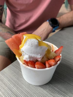 Mango açai  at Olakino Noosa Heads in Noosa Heads