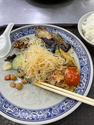 Loved the sweet tomato and mushrooms   at Qian Ye Vegetarian in Kaohsiung