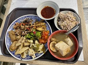   at Qian Ye Vegetarian in Kaohsiung