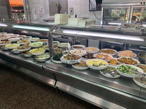 Buffet at Qian Ye Vegetarian in Kaohsiung