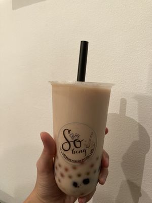 Lychee boba  at So Bing - Shlomo Ibn Gabirol in Tel Aviv