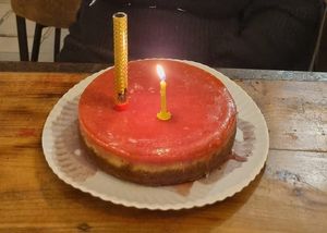 Cheesecake at La Línea Verde in La Linea De La Concepcion