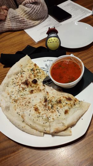 Foccacia #Veganuary at La Pizzeria in Cupertino