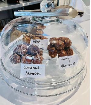 Bliss balls at Coco Lov in Tampa