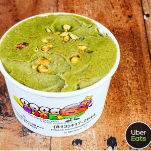 8 oz Pistachio ice cream at Coco Lov in Tampa