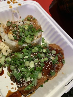 Katsu bowl  at Naughty Vegan Panda in Pasadena