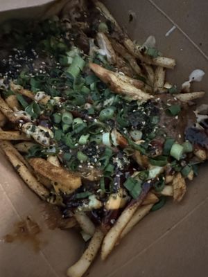 Naughty fries  at Naughty Vegan Panda in Pasadena