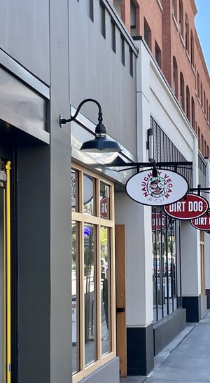 Entrance on Union st  at Naughty Vegan Panda in Pasadena