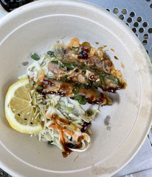 Tempura Jalapeño Popper  at Naughty Vegan Panda in Pasadena