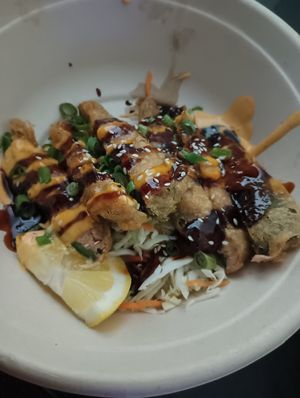 Jalapeno poppers at Naughty Vegan Panda in Pasadena