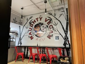 Seats  at Naughty Vegan Panda in Pasadena