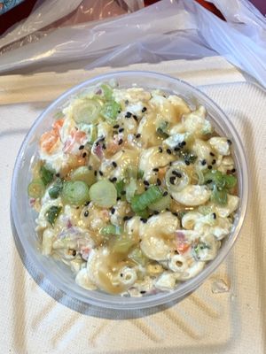 Macaroni salad   at Naughty Vegan Panda in Pasadena
