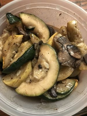 Side of zucchini and mushrooms.   at Tu Madres Cantina & Grill in Indio