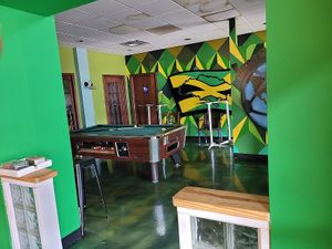 Inside at Jamaican Breeze Sports Bar & Grill in Indianapolis