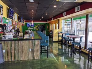 Inside at Jamaican Breeze Sports Bar & Grill in Indianapolis