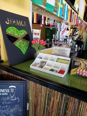 Inside at Jamaican Breeze Sports Bar & Grill in Indianapolis