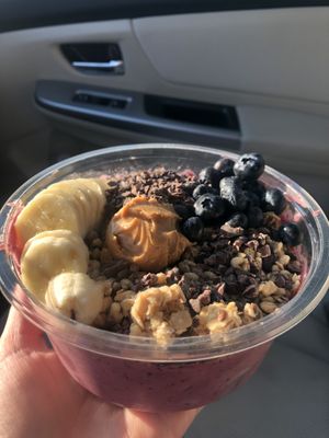 Smoothie bowl! at Moab Rainbowls in Moab