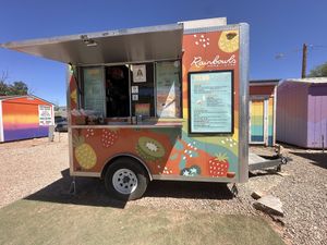 Food truck  at Moab Rainbowls in Moab