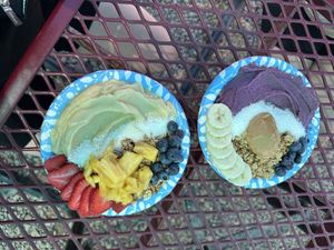 Desert sunshine and purple haze  at Moab Rainbowls in Moab