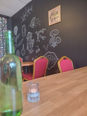 Little art wall at Portobello Road in Whitby