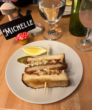 I fell in love with this sandwich last night...can't stop craving it lol at Portobello Road in Whitby