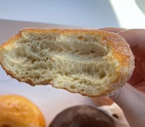 inside a donut  at Barrio Donas in San Diego