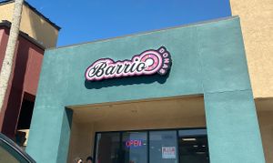 outside  at Barrio Donas in San Diego