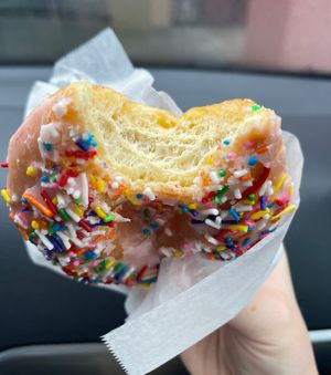 so fluffy!!   at Barrio Donas in San Diego
