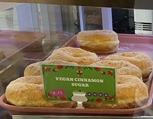 Vegan Cinnamon Sugar  at Barrio Donas in San Diego
