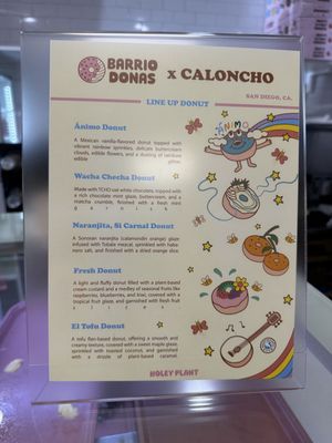 limited time plant based donuts (until 9/15/24)  at Barrio Donas in San Diego