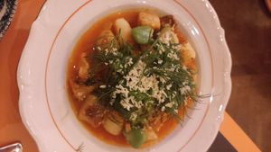 Gnocchis at Peaches Gastro Girls in Warsaw