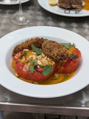 Pomidor sakiewka at Peaches Gastro Girls in Warsaw