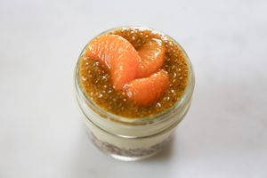 Orange Creamsicle Protein Cup at New World Kitchen in Des Moines