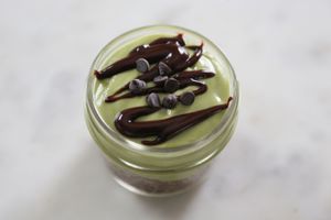 Mint Chocolate Chip Protein Cup at New World Kitchen in Des Moines