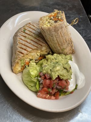 Monster Burrito  at The Organic Grill in New York City