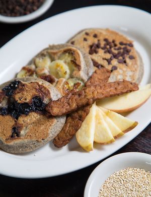 Brunch Pancakes  at The Organic Grill in New York City